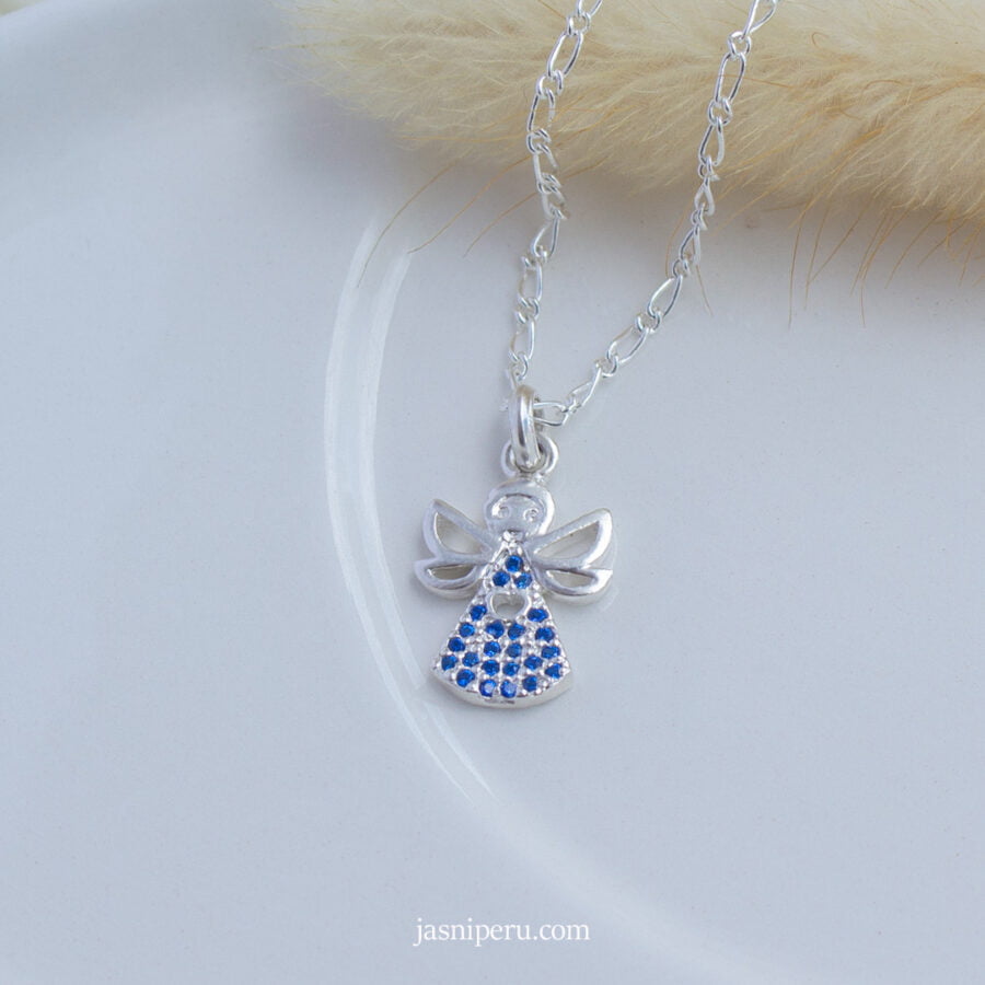 Dije Angelito Azul