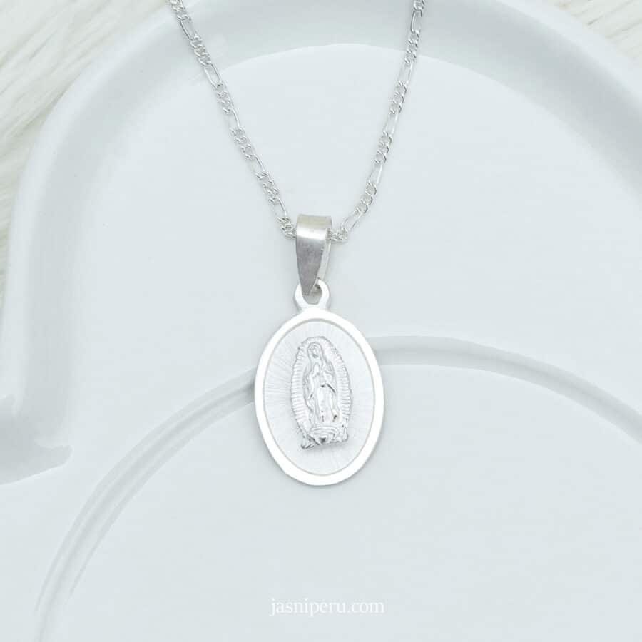Dije Virgen de Guadalupe alto relieve - Imagen 2