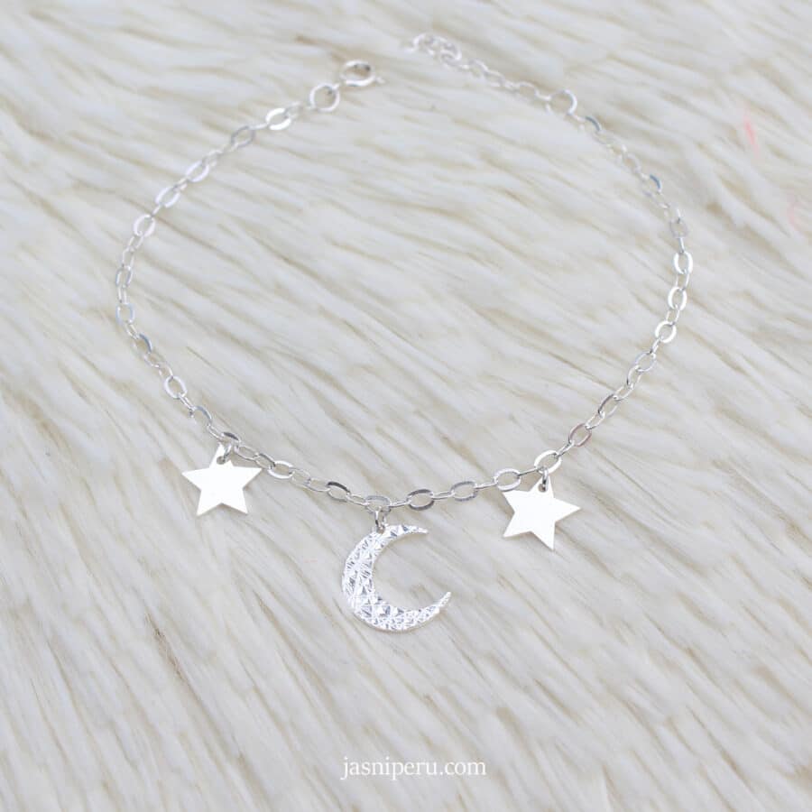 Pulsera Luna y Estrella