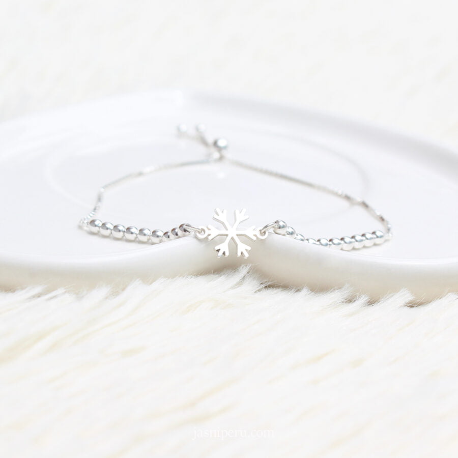 Pulsera Copo de Nieve