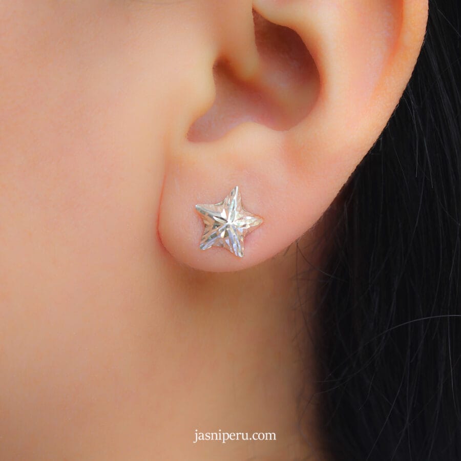 Arete Estrella Diamantada
