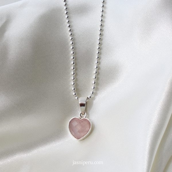 Collar Cuarzo Rosa