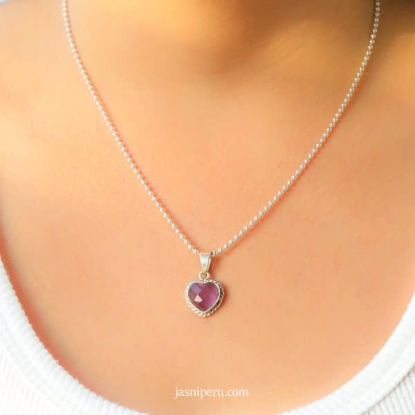 Collar Amatista Entorchado