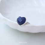 Anillo Corazón Lapizlazuli - Imagen 2