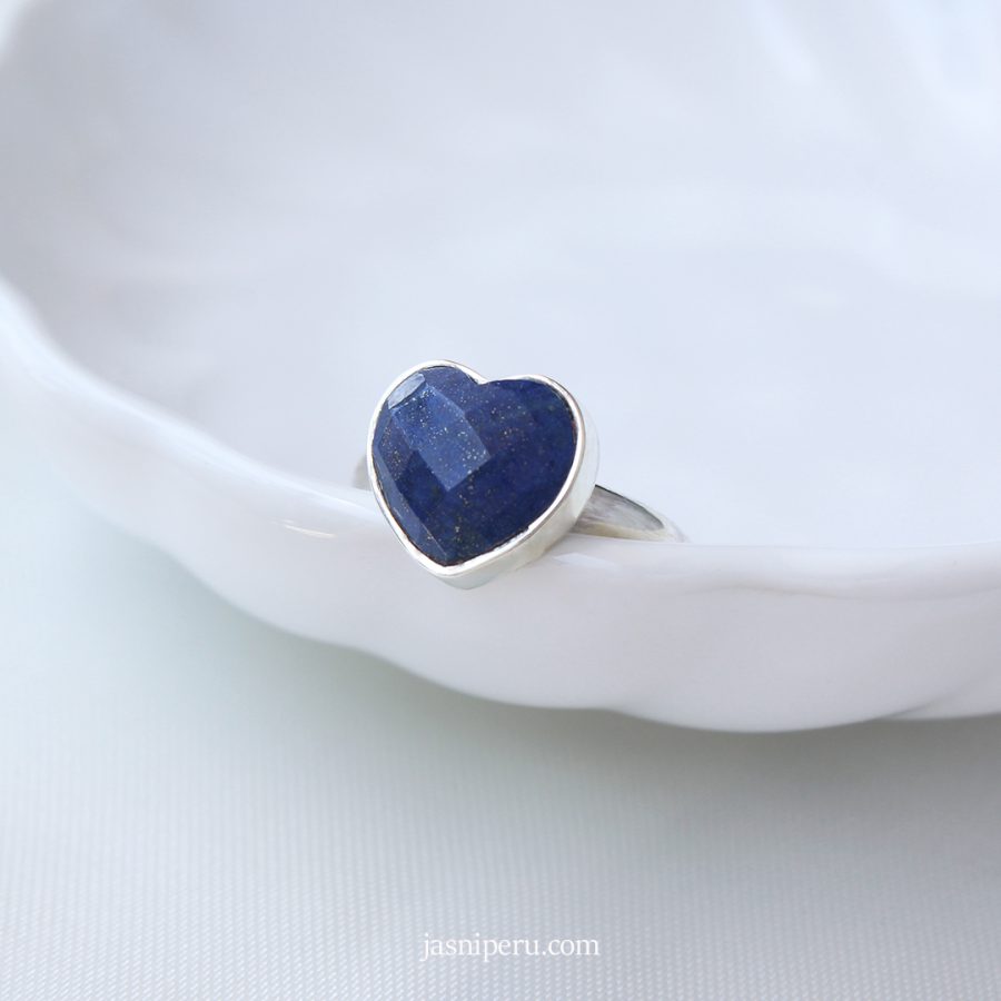 Anillo Corazón Sodalita - Imagen 2