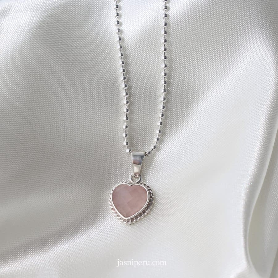 Collar Entorchado Cuarzo Rosa - Imagen 3