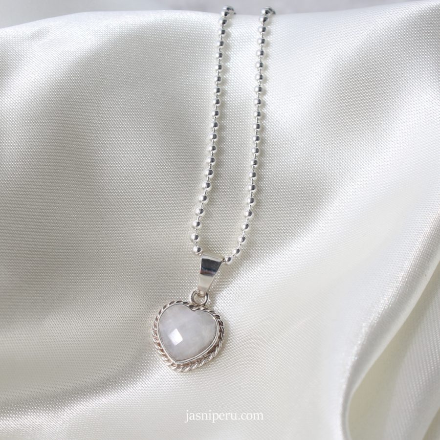 Collar Piedra Luna Entorchado - Imagen 3