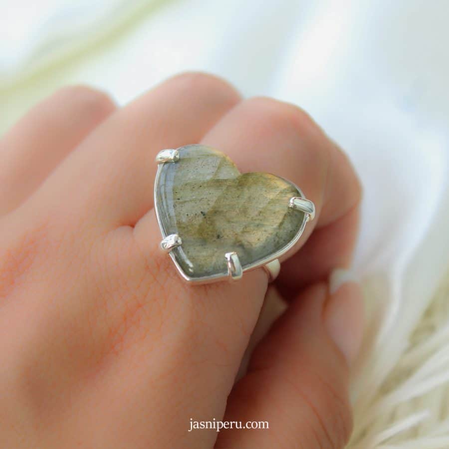 Anillo maxianillo Labradorita