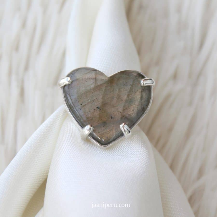 Anillo maxianillo Labradorita - Imagen 2