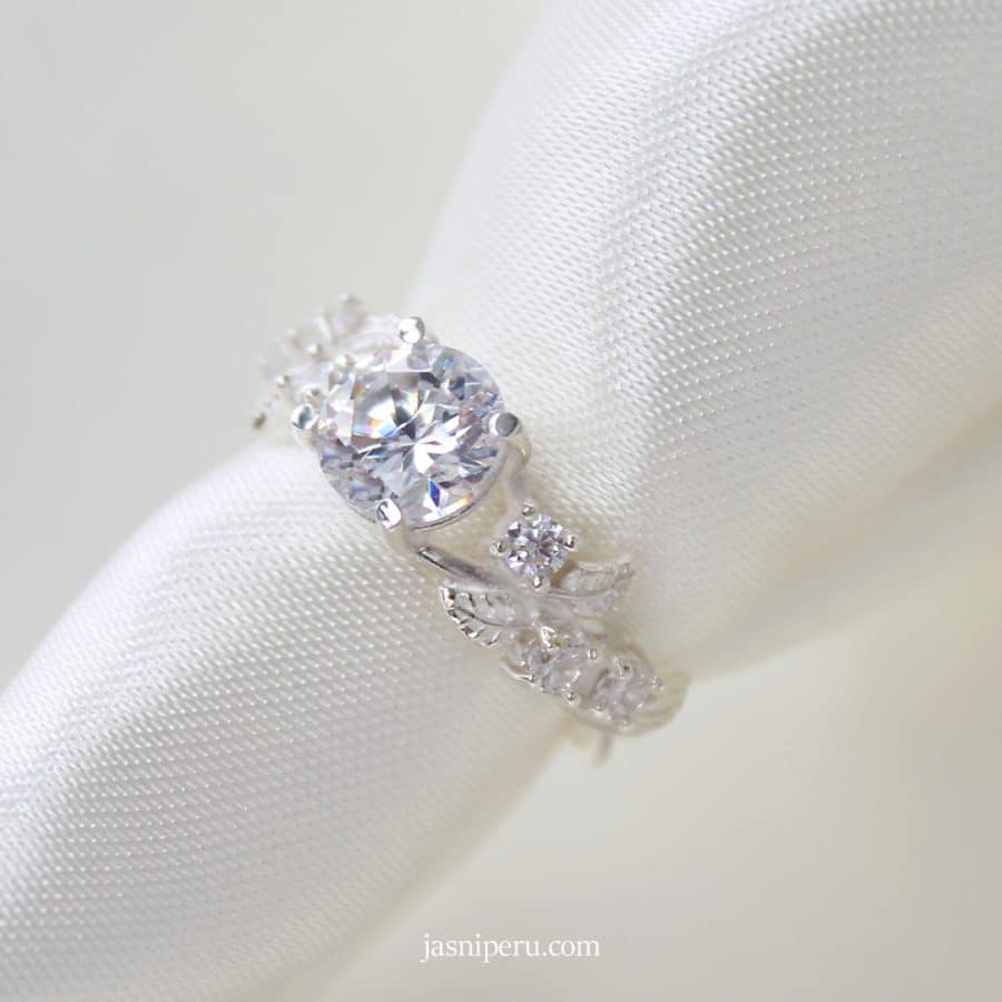 Anillo Ninfa Blanco (a pedido) - Imagen 3