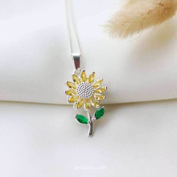 Collar Girasol Giratorio