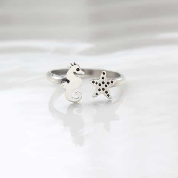 Anillo Caballito de mar