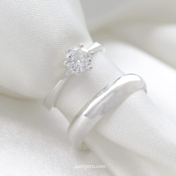 Duo Aro Clasico + Solitario