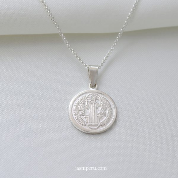 Dije San Benito doble cara