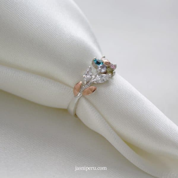 Anillo Fioré laminado (a pedido)